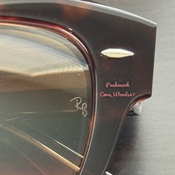 RayBan State Street Tortoise Frame RB2186 Gradient Brown Lens Unisex New - Picture 11 of 17